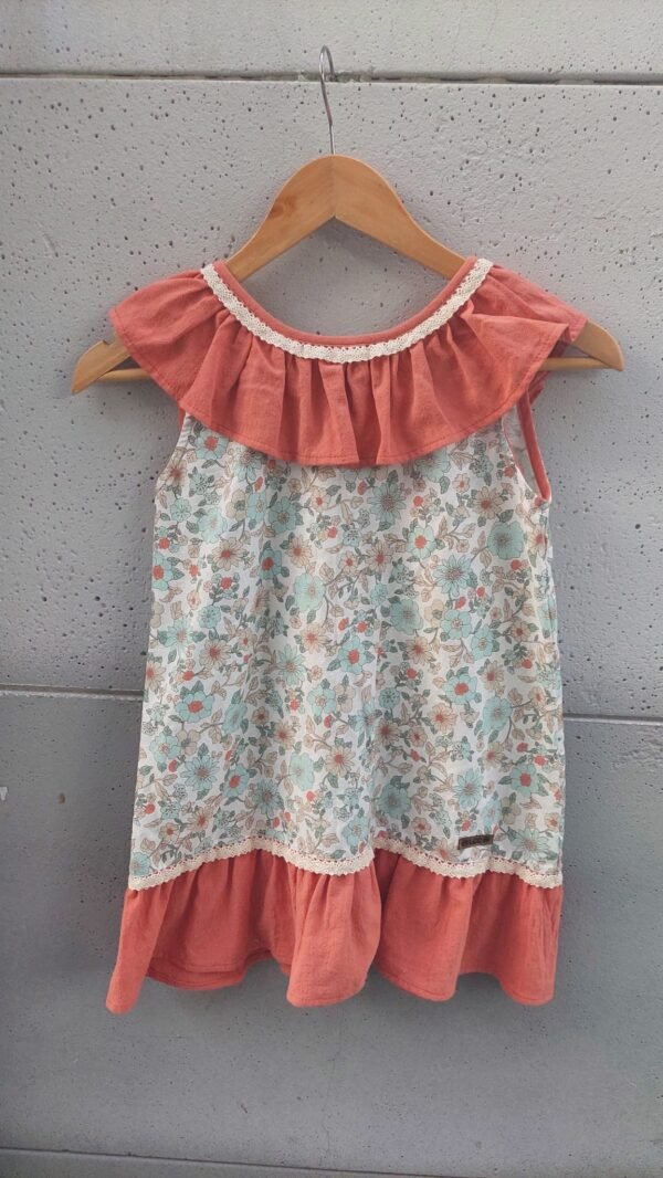 Vestido combinado Orange