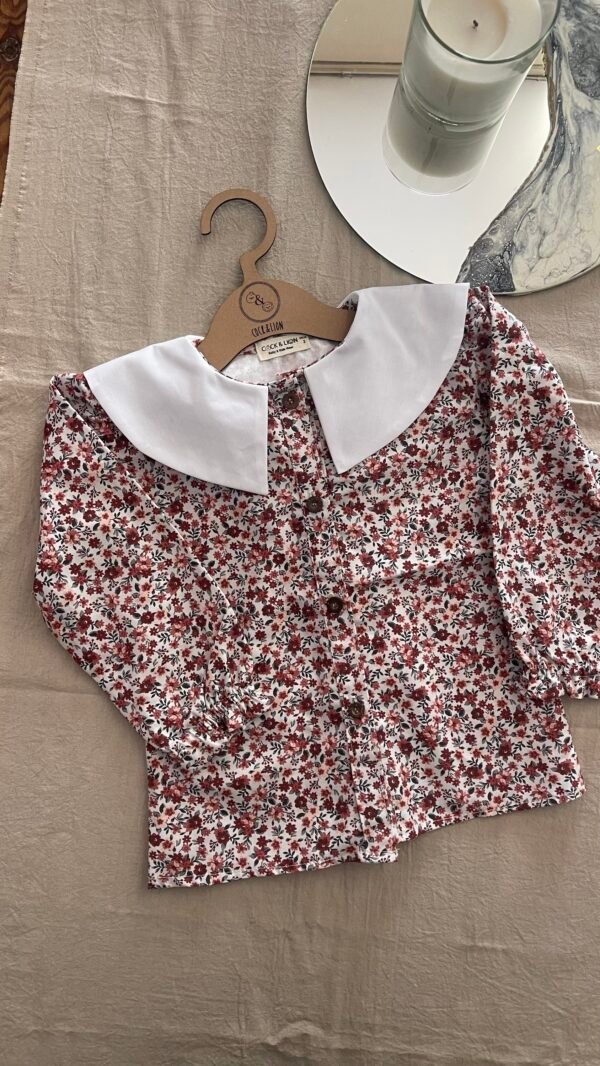 Camisa marinera estampada