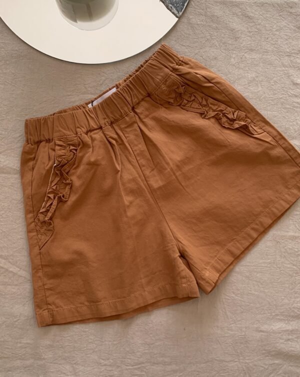 Short niña tostado