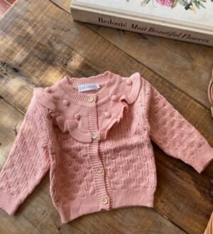 Saco dralon rosa viejo