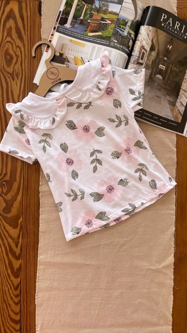 Remera paloma estampada