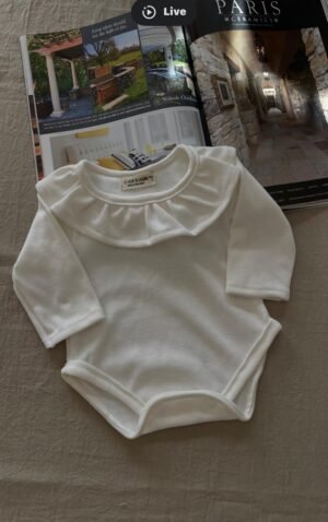 body con cuello   Anina en algodon