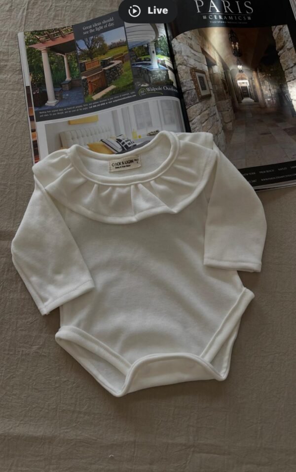 body con cuello   Anina en algodon