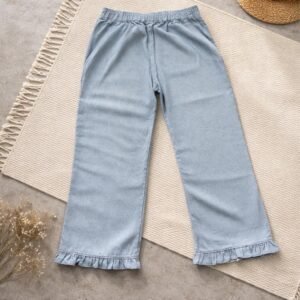 jeans con volado Jeans Leocadia