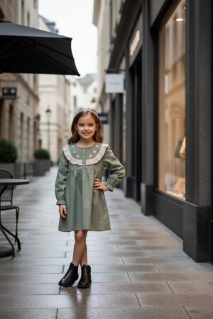 vestido Gretta verde