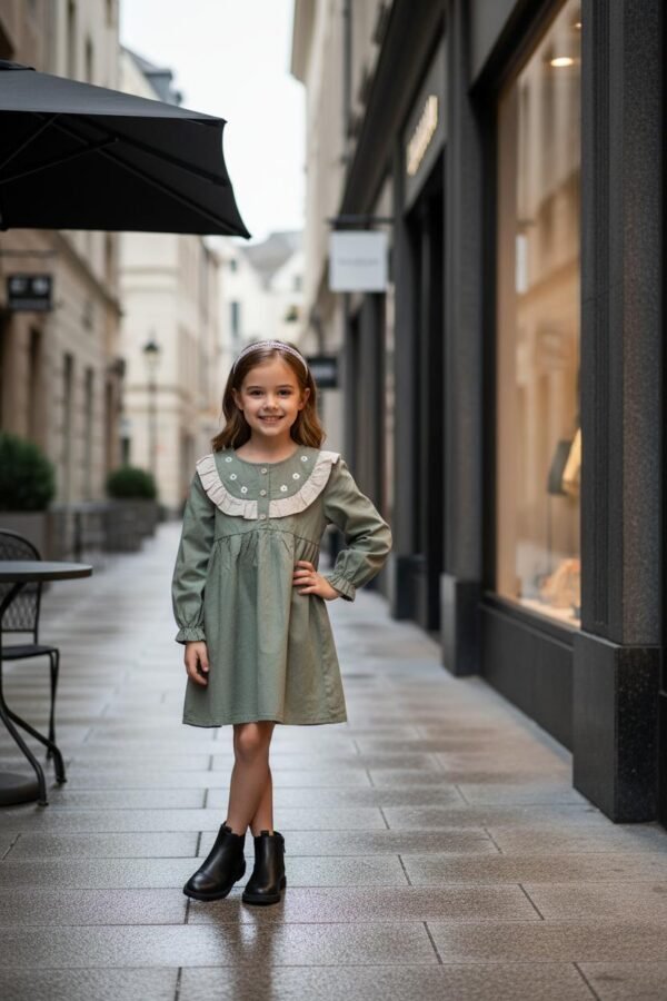 vestido Gretta verde