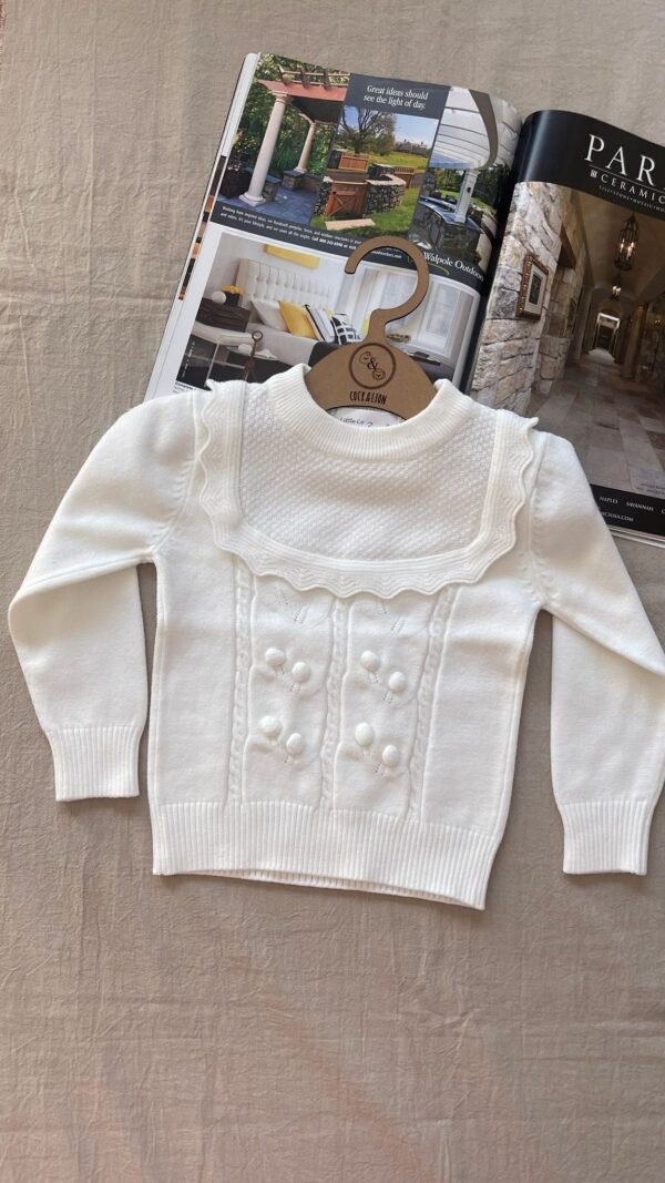 buzo motita blanco