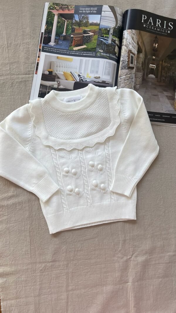 buzo motita blanco