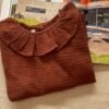 Blusa Camelia  chocolate