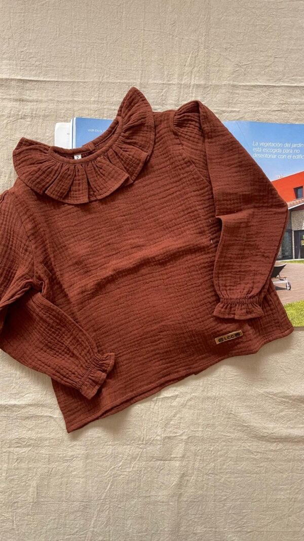 Blusa Camelia  chocolate